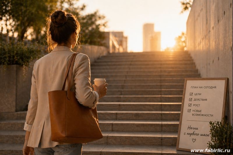 Осознанное начало нового этапа и действий