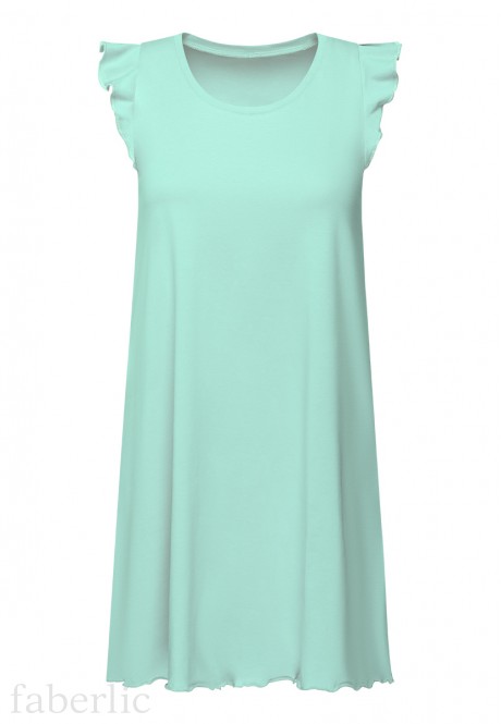 Faberlic HWF002 Ночная сорочка, цвет мятный. Артикул 860105 - 860109