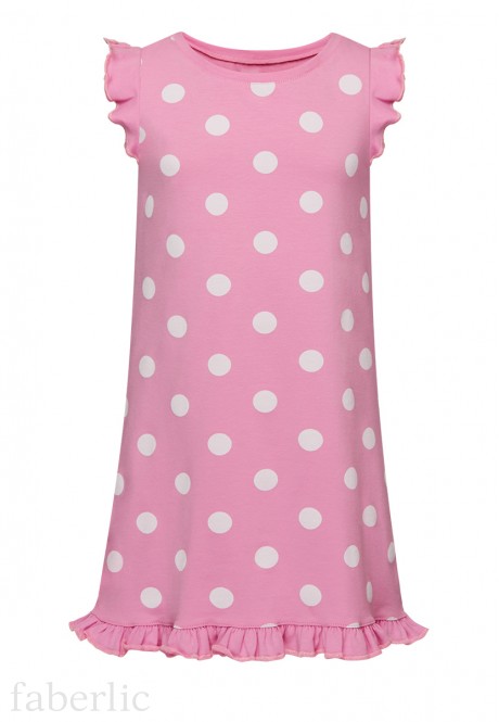 Faberlic HWG019 Ночная сорочка для девочки, цвет лиловый