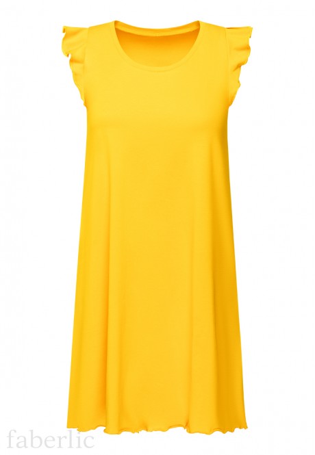 Faberlic HWF001 Ночная сорочка, цвет жёлтый. Артикул 860100 - 860104