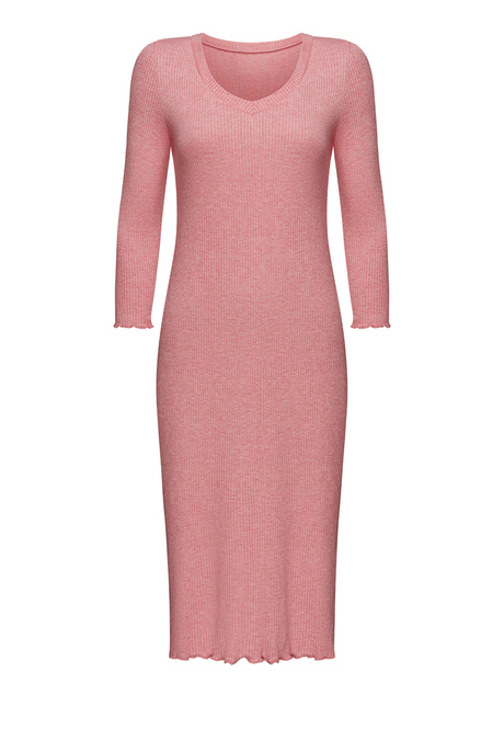 Faberlic HW160 Ночная сорочка из рельефного трикотажа, цвет розовый