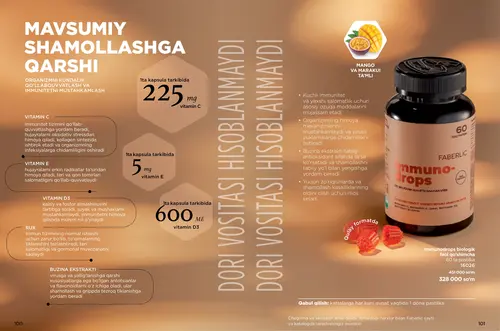 Каталог продуктов для здоровья Faberlic — Узбекистан, страница 51
