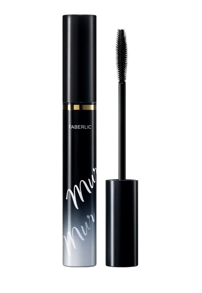 Тушь Mur Mur Noir — эффект кошачьих глаз, веерный объём и уход | Faberlic 56864