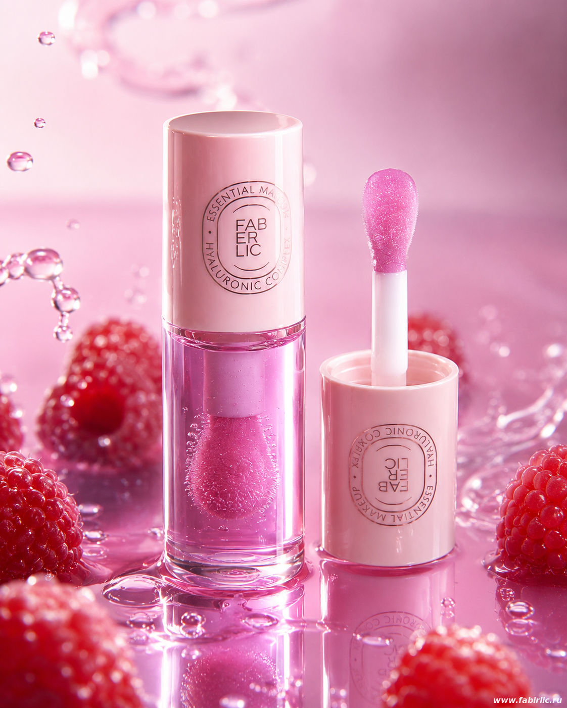 Блеск-масло для губ Hyaluronic Makeup Faberlic 42101
