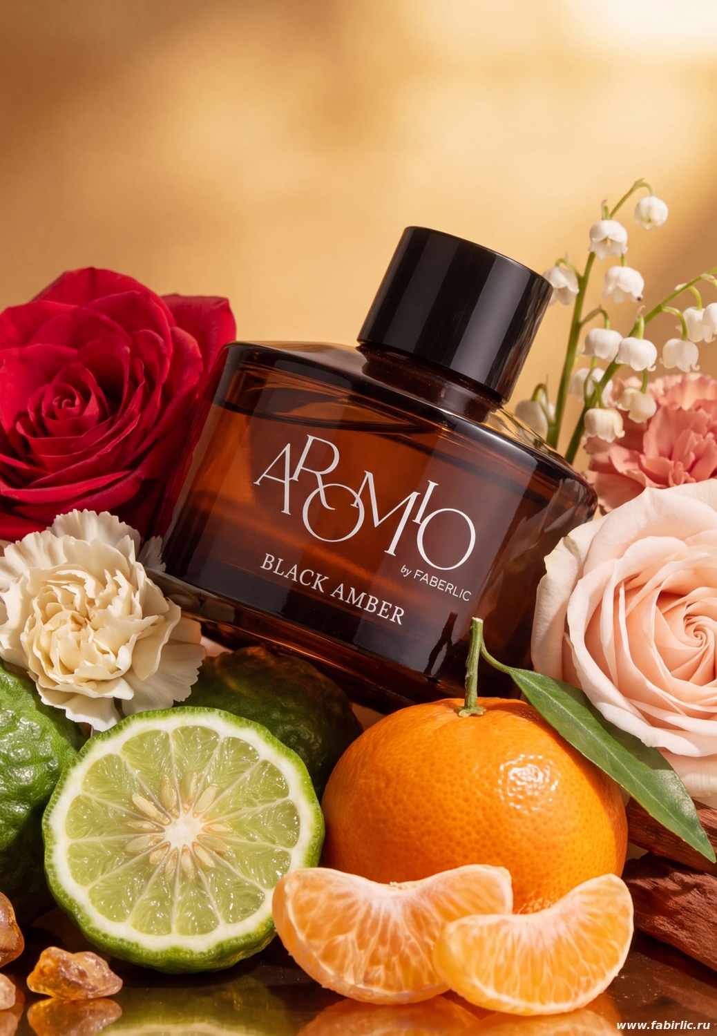 Ароматический диффузор «Релакс» Aromio Faberlic 10058, Black Amber